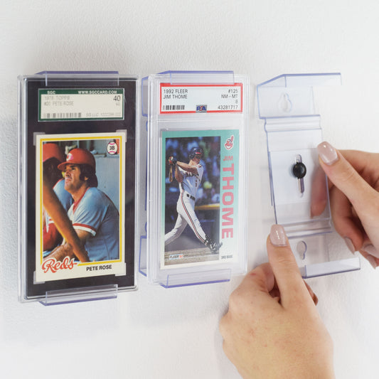 Graded PSA Trading and Sports Card Wall Mount & Shelf Stand