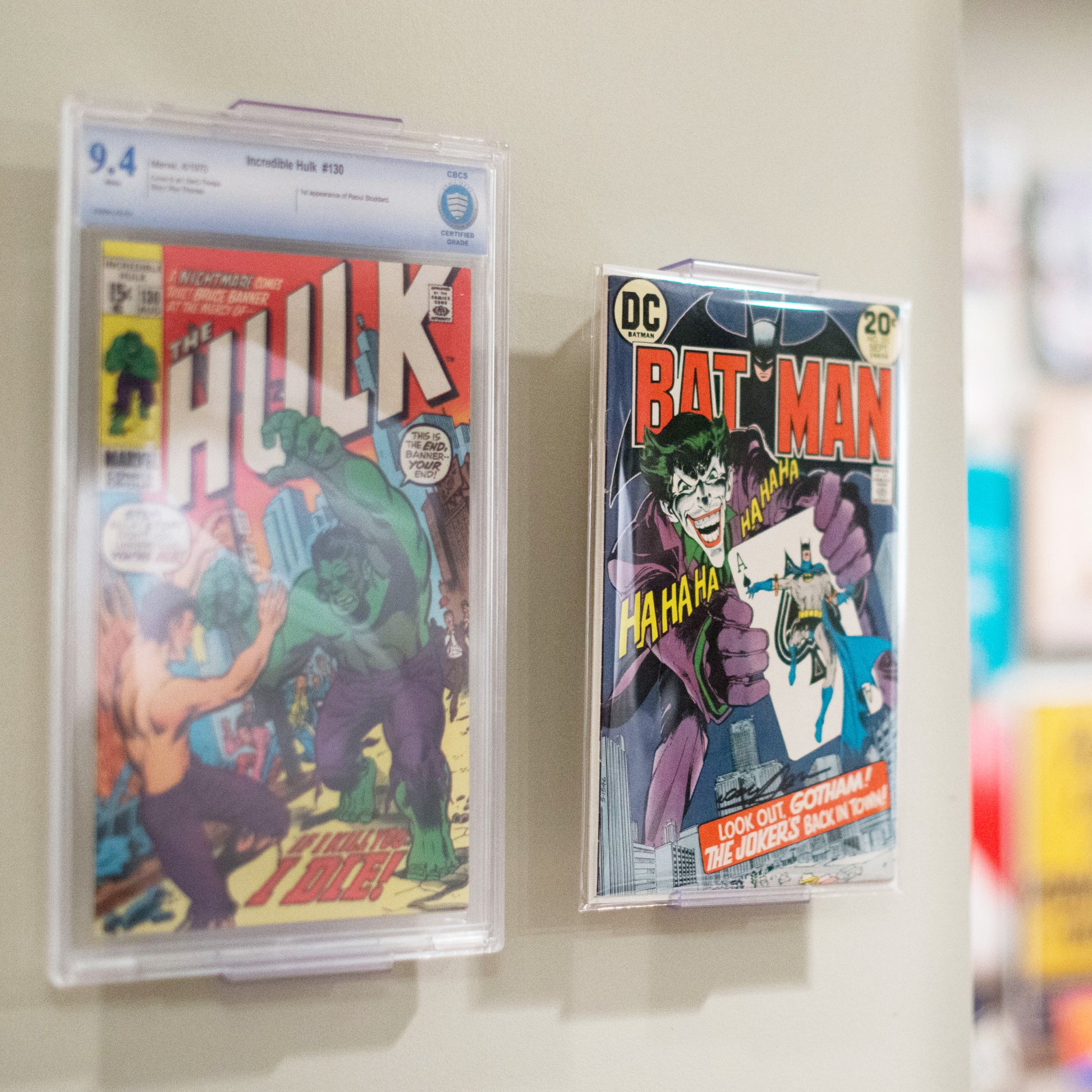 Wall Mount Comic Book Display Graded CGC, CBCS Non-Graded Comic HULK - Foto 7