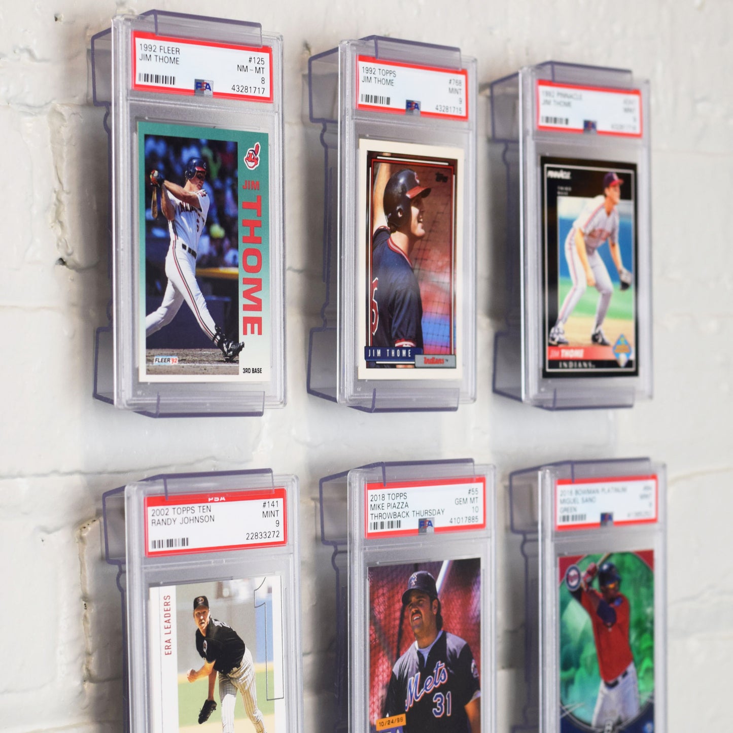 Graded PSA Trading and Sports Card Wall Mount & Shelf Stand